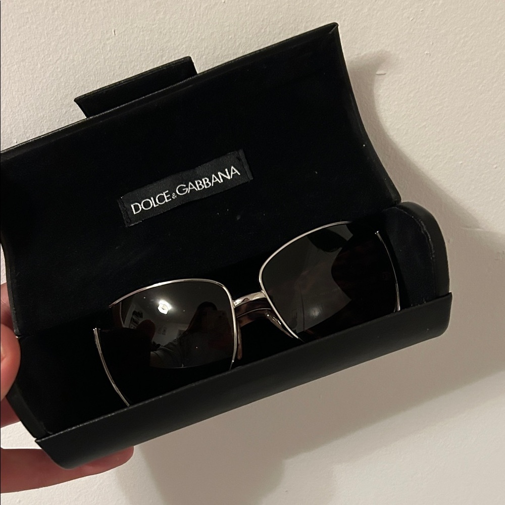 Dolce & Gabbana Black sunglasses with case